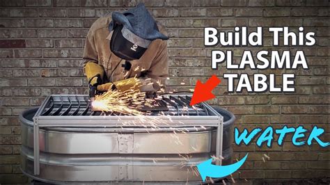 EASY DIY PLASMA CUTTING TABLE - With Spark Collector Water Table | For ...