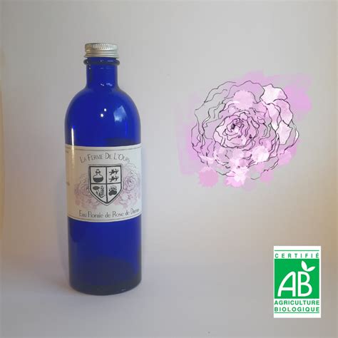 Hydrolat Eau Florale Bio Rose De Damas La Ferme De L Ours