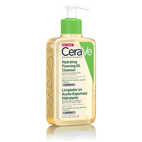 Cerave Hydrating Foaming Oil Cleanser Ml Ronaghans