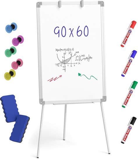 Nicpro Easel Whiteboard With Stand 36 X 24 Magnetic Dry