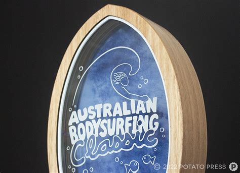 Australian Bodysurfing Classic Trophy - Potato Press