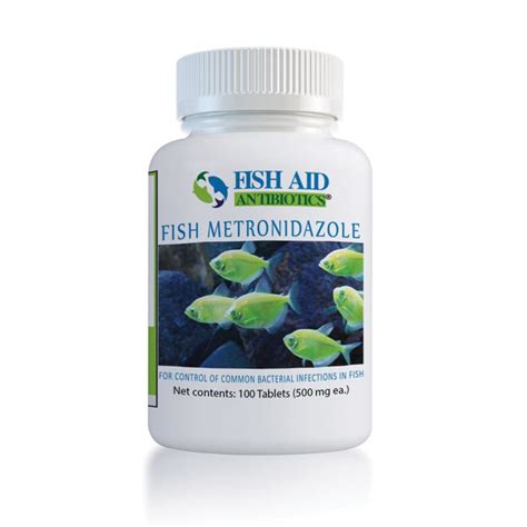 Fish Zole Forte Equivalent Fish Metronidazole Plus 500 Mg 100 Co