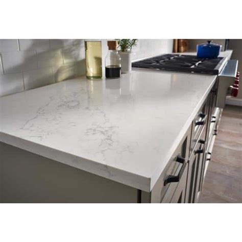 Viatera 3 In X 3 In Quartz Countertop Sample In Muse Lg A01l Vt The Home Depot Artofit