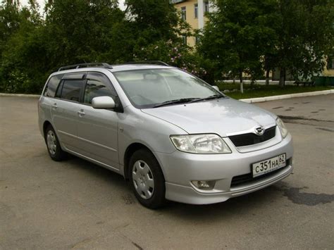 2004 Toyota Corolla Fielder Photos, 1.5, Gasoline, FF, Automatic For Sale