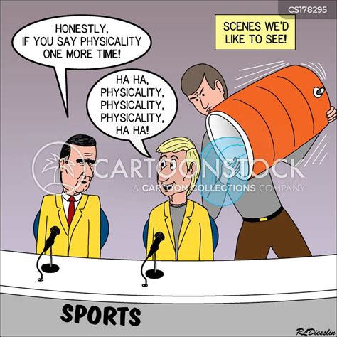 Sports Commentator Cartoons and Comics - funny pictures from CartoonStock