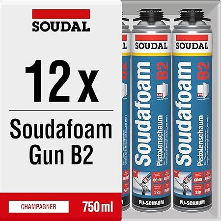 X Soudal Soudafoam Gun B Pistolenschaum Pu Schaum Montageschaum F Ll