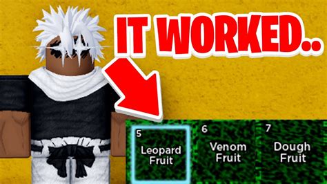 I Tested Guaranteed Mythical Fruit Blox Fruit Dealer Glitches YOU