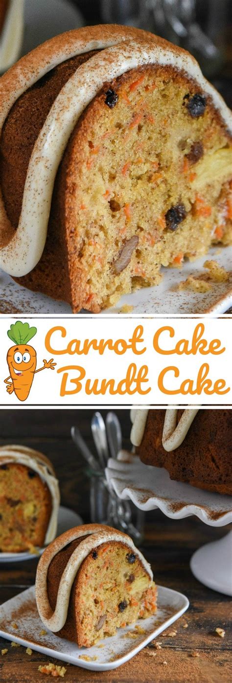 Loaded Carrot Bundt Cake The Novice Chef