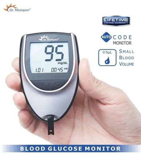 Mmol L Dr Morepen Bg Gluco One Blood Glucose Monitor For