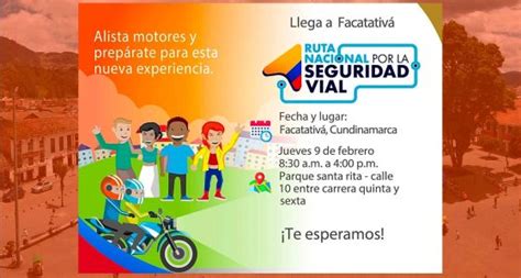 La seguridad vial prioridad en Facatativá Participa en la Ruta