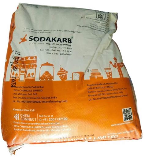 Sodakarb Food Grade Sodium Bicarbonate For Ro Chemicals At Rs Kg In