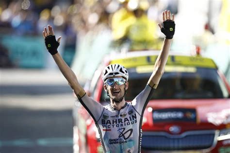 Wout Poels Remporte La E Tape Du Tour De France Vingegaard Et