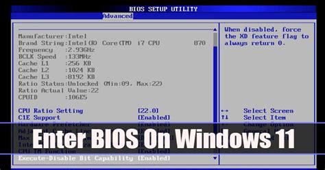 How To Enter The Bios On Windows 11 Pc Techviral