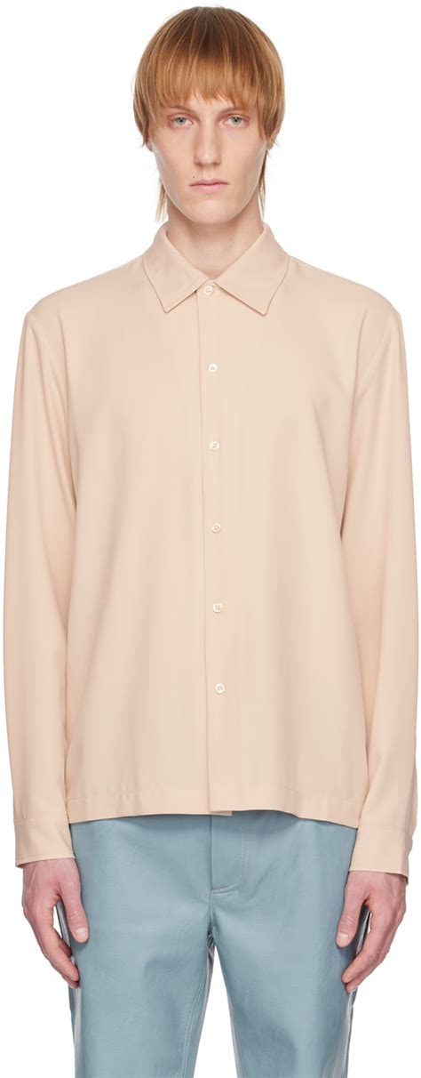 Séfr Beige Sense Shirt SSENSE