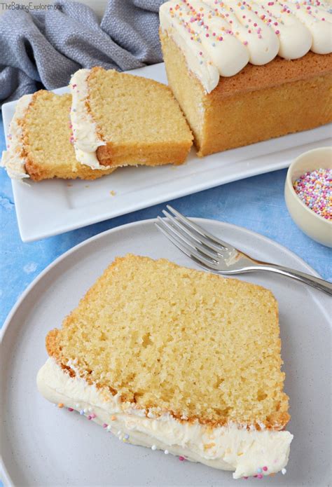 Vanilla Loaf Cake The Baking Explorer