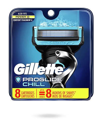 Змінні картриджі для гоління Леза Gillette ProGlide Chill 8 шт ID