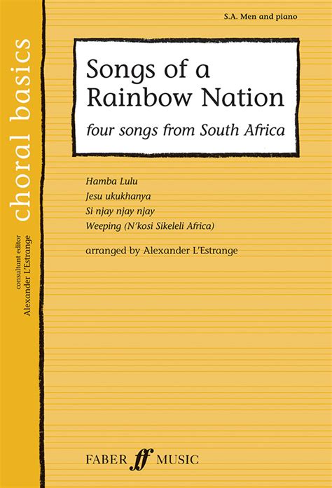 Choral Arrangements from Africa, Africa A Cappella Sheet Music