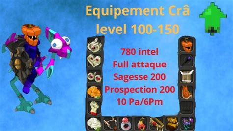 Dofus Touch Cra Feu Equipement Full Attaque Niveau Partir Du