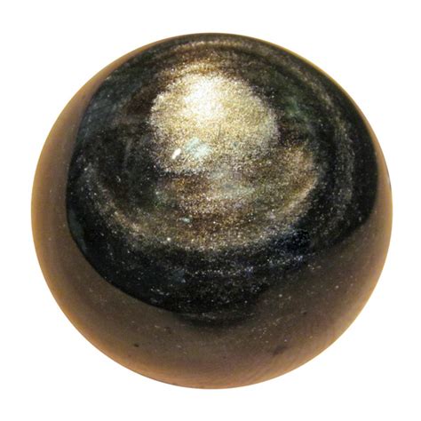 Gold Sheen Obsidian Sphere | Wholesale Gemstone Healing Supplies ...