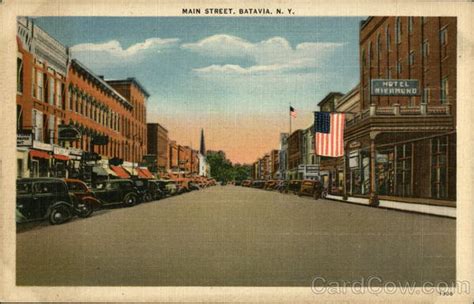 Main Street Batavia, NY