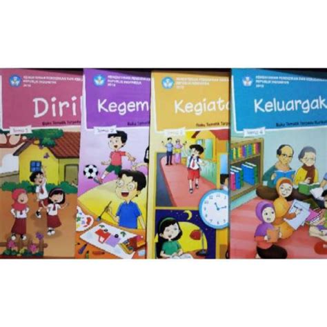 Jual Paket Tematik Kelas 1 Sd Semester 1 Kurikulum 2013 Revisi 2017 4