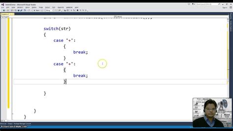 C Tutorials For Beginners 1 Switch Statement C Sharp Tutorials Youtube