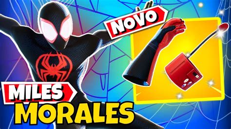 SKIN HOMEM ARANHA MILES MORALES E HOMEM ARANHA 2099 LANÇADORES DE TEIA