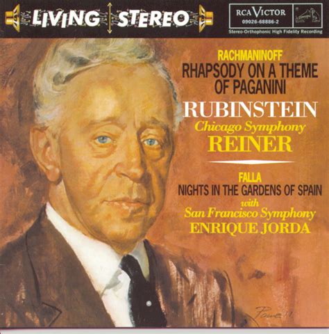 Rhapsody On A Theme Of Paganini Importado Rachmaninoff Rubinstein