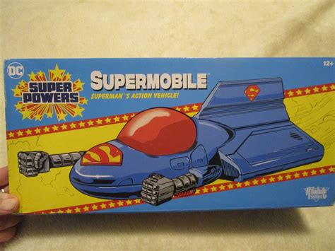 DC Super Powers SUPERMOBILE Superman S Action Vehicle McFarlane Toys