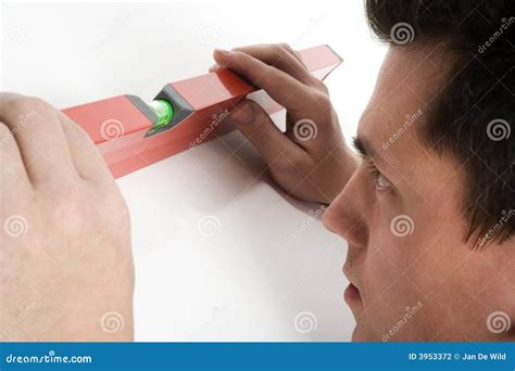 aligning  stock photo image  level construction