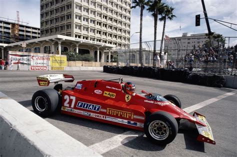 Ferrari 126 Ck Gilles Villeneuve Usa West 1981