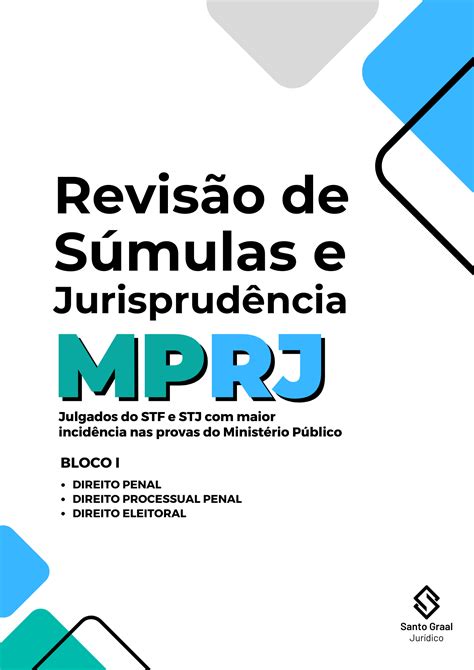 Revisão de Jurisprudência MPRJ Santo Graal Jurídico Hotmart