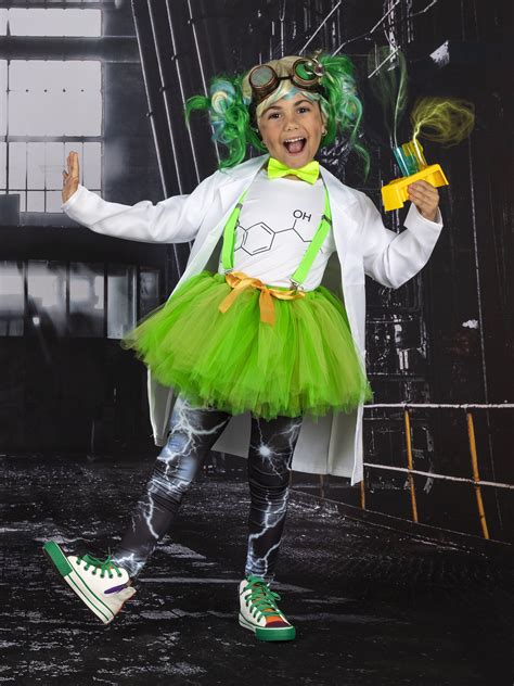 Girls Mad Scientist Inspired Costume in 2020 | Mad scientist costume ...