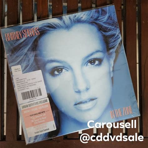 Britney Spears In The Zone Clear Vinyl Brand New Sealed Not Cd