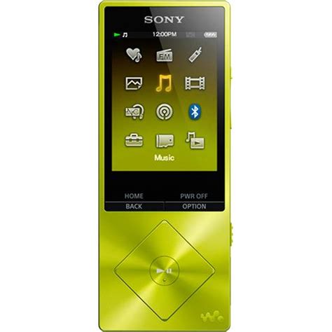 Sony Mp4 Walkman Nw A25hn 16gb Amarelo Mp3 Áudiovídeo Compra