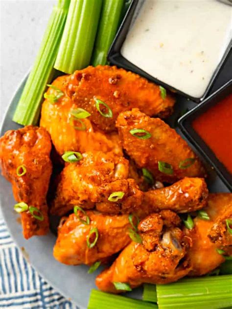 Oven Baked Buffalo Chicken Wings Recipe Dr Davinah S Eats