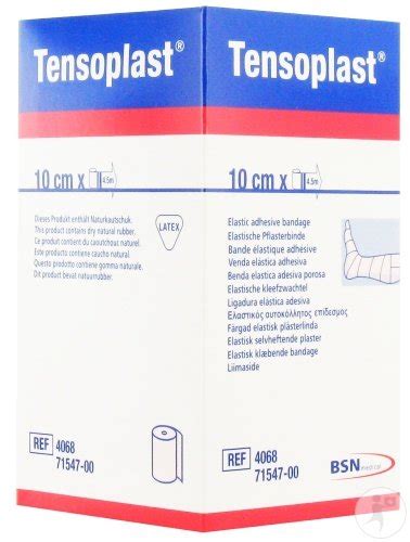 Bsn Medical Tensoplast Bande Élastique Adhésive 10cm x 2 5m 1 Pièce