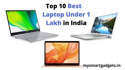 Best Laptop Under Lakh In India Updated