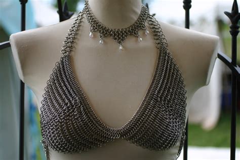 Chainmail Bikini And Necklace By Utopia Armoury On DeviantArt