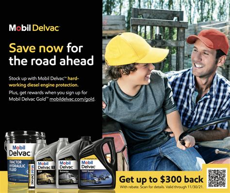 Mobil Delvac Diesel Oil Rebate - Printable Rebate Form