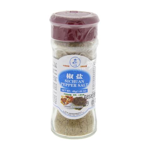 Sichuan Pepper Salt Tai Yang Meng 48g Dun Yong Webshop