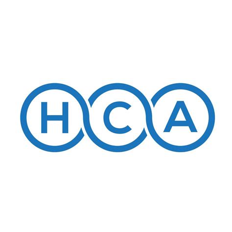 Concepto De Logotipo De Letra De Iniciales Creativas Hca Diseño De