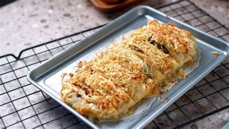 Resep Banana Strudel Hasilnya Lembut Mudah Dibuat