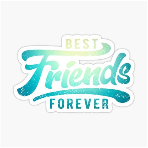 Best Friends Forever Bff Best Friends Forever Sticker For Sale By