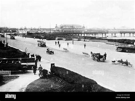 Southport pier Black and White Stock Photos & Images - Alamy