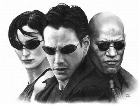 The Matrix Realistic Pencil Drawings Pencil Drawings Pencil Art