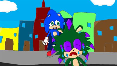 Sonic The Hedgehog Crying