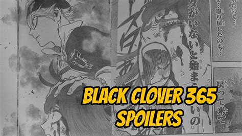 Black Clover Chapter 365 Spoilers YouTube