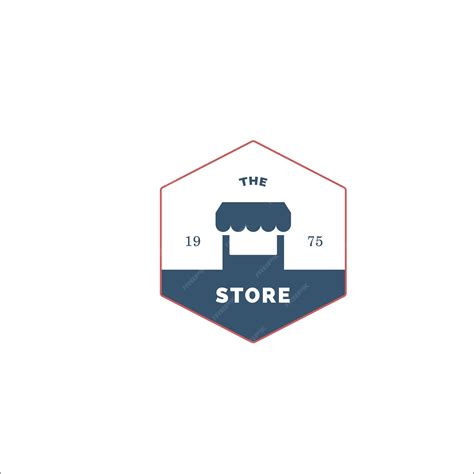 Premium Vector | The store logo design