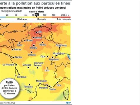 Pollution Airparif prévoit un nouveau dépassement du seuil d alerte